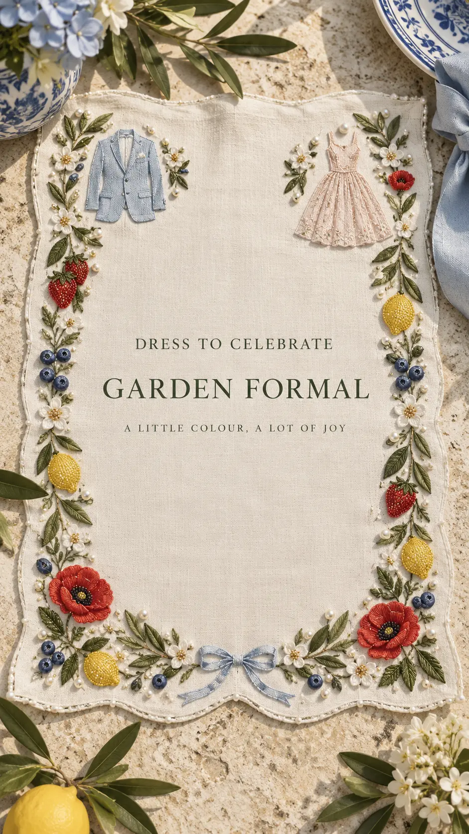 Wedding invitation page 3