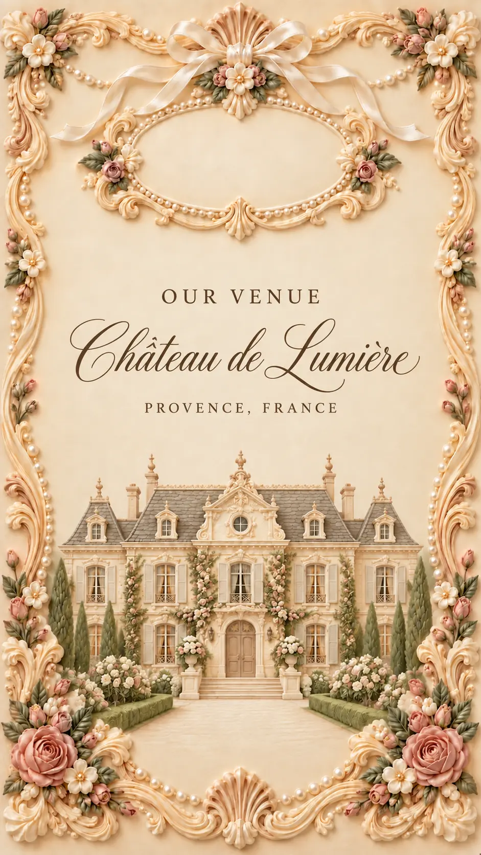 Venue: Château de Lumière, Provence, France