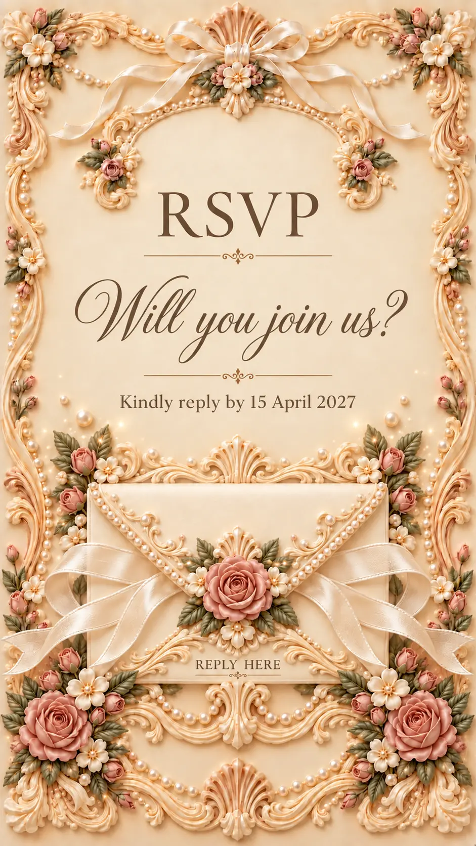 RSVP invitation